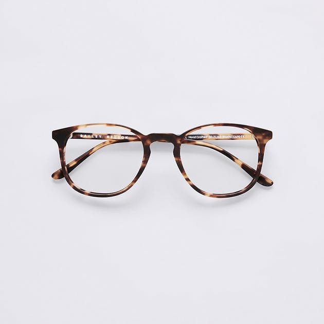 Palmer Large in Matte Streaky Tort
